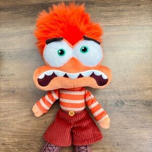 DISNEY Pixar Inside Out 2 ANXIETY Emotion Orange TALKING Plush Doll Stuffed Toy